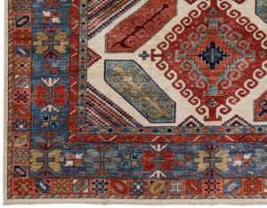54706_BTR020A-Samarkand_Handwoven_Tribal_Rug-9'4''x11'10''-Afghanistan-1-Border