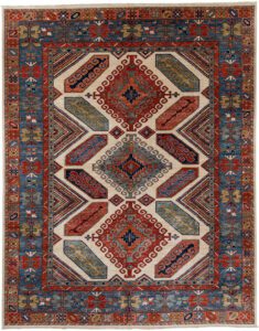 Afghan Samarkand Handwoven Tribal Rug