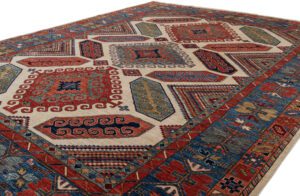 Afghan Samarkand Handwoven Tribal Rug