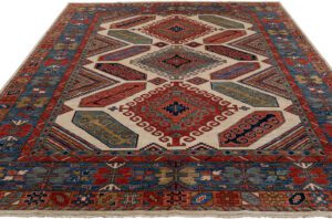 Afghan Samarkand Handwoven Tribal Rug