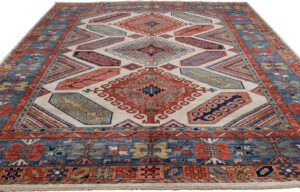 Afghan Samarkand Handwoven Tribal Rug
