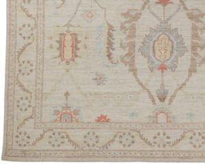54707_BTR026A-Angora_Oushak_Handwoven_Tribal_Rug-9'4''x11'10''-Afghanistan-1-Border